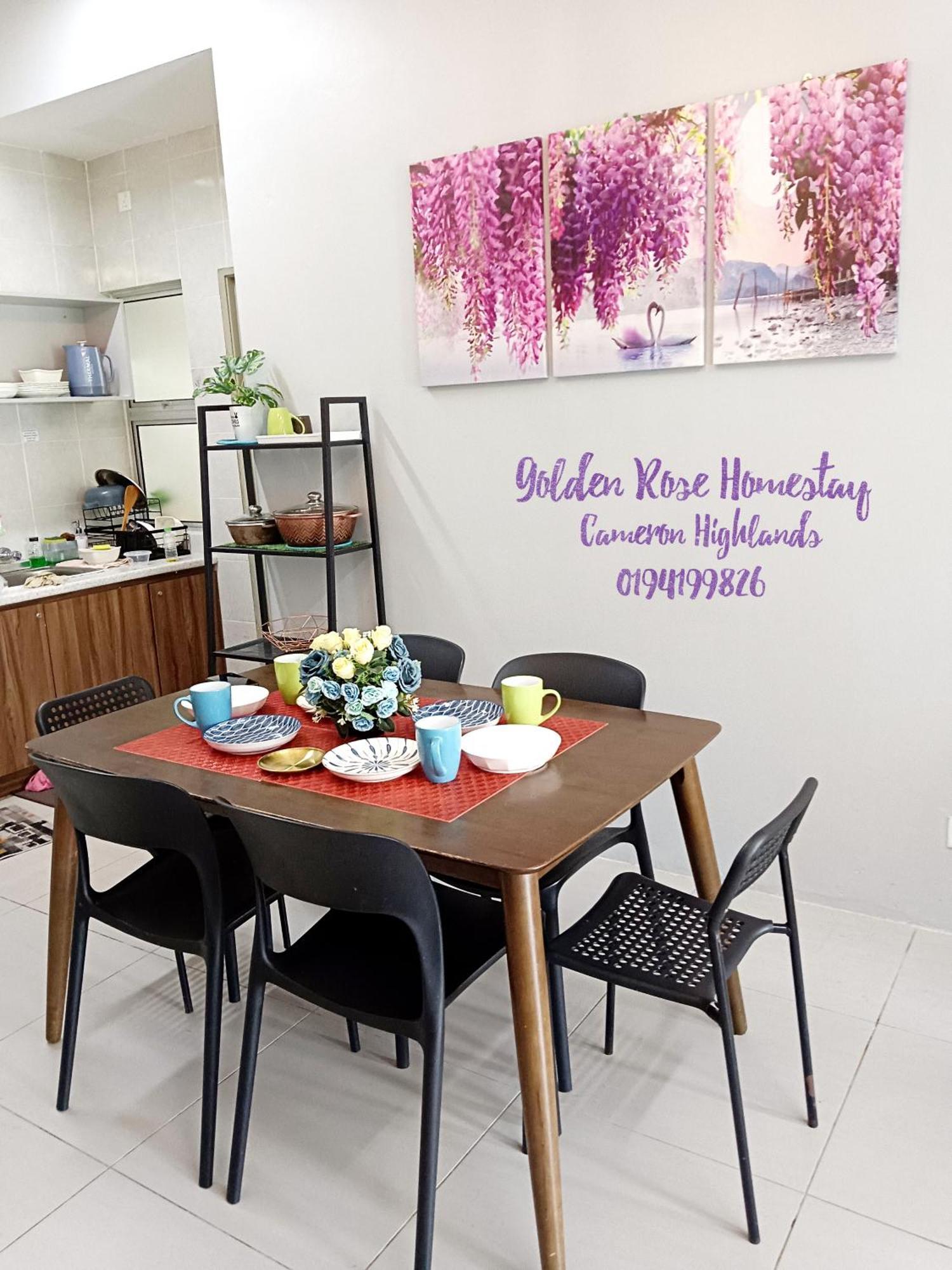 Golden Rose Homestay Cameron Highlands Бринчанг Экстерьер фото